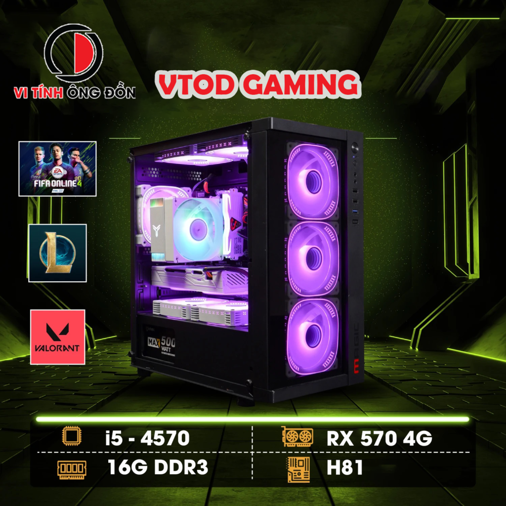PC-Gaming-i5-4570 8G - RAM 16G