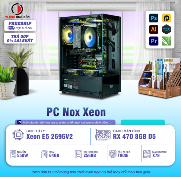 XEON Nox X79 1 CPU 2696v2