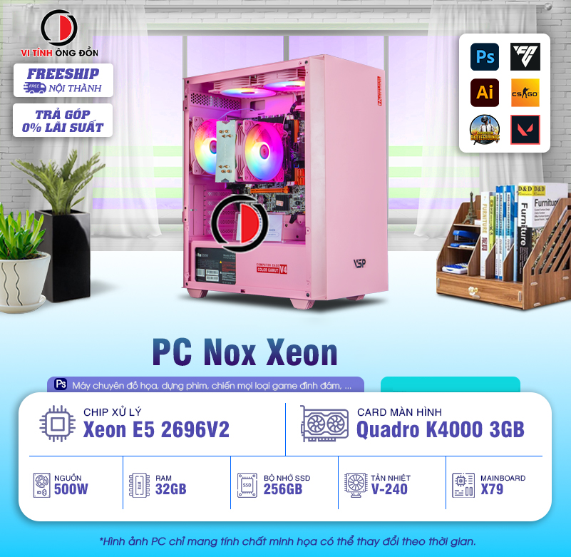XEON Nox X79 1 CPU 2696v2